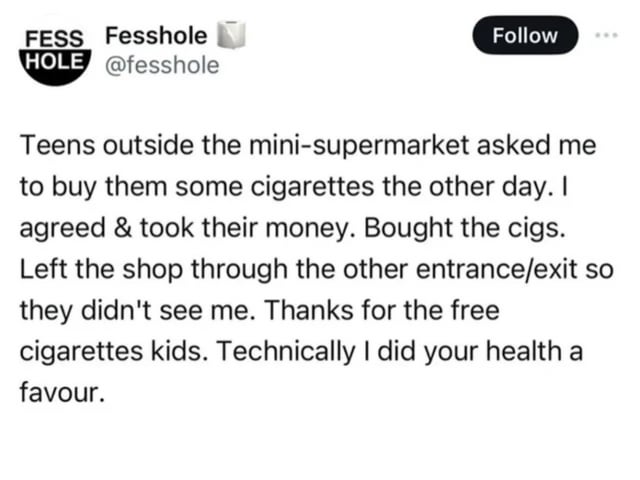 He did them a favor